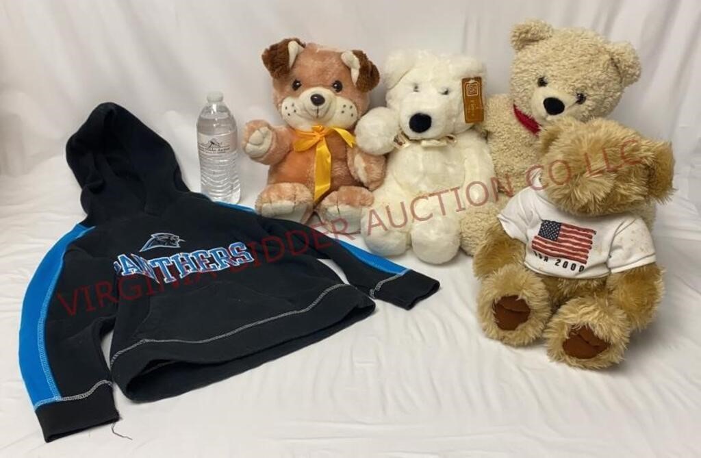 NFL Panthers Child's 4/5 Hoodie & Assorted Plush