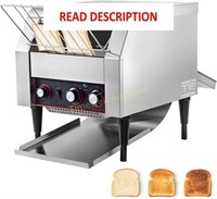 VEVOR Conveyor Toaster  2600W  Silver