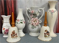 11 - COLLECTIBLE BELLS & VASES (D17)