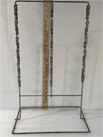 Vintage display clip rack
