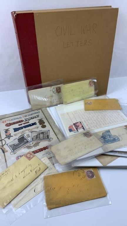 Collection of Civil War handwritten letters