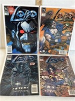 1990 Lobo series 1-4 comic book, bagged and