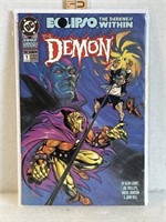 1990 The Demon, comic book, bagged, and boarded