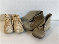 Vintage baby shoes