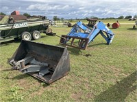 New Holland 7312 front end loader