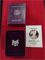 1988 Silver American Eagle One Dollar Coin