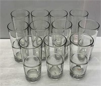 Case of 11 Libbey Beverage Glasses NEW