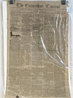 1803 Original The Connecticut Courant newspaper