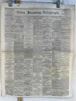 1862, Original, Utica Ebening Telegraph, Friday