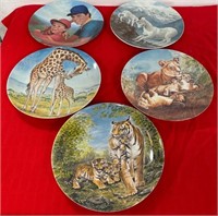 11 - LOT OF 5 COLLECTIBLE PLATES (D76)