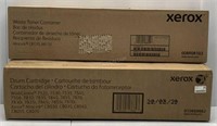 Lot of 2 Xerox WasteToner/Drum Cartridge NEW $680