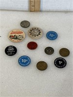 Various tokens