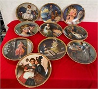 11 - LOT OF 10 COLLECTIBLE PLATES (D78)