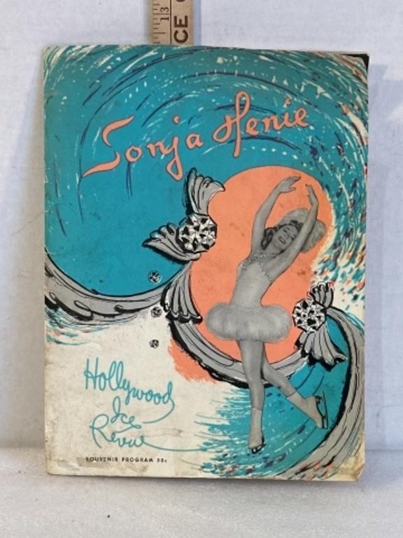 Sonja Henie 1948 souvenir program from the