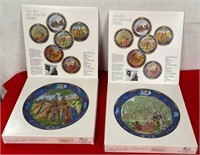11 - LOT OF 2 COLLECTIBLE PLATES (D80)