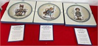 11 - LOT OF 3 COLLECTIBLE PLATES (D93)