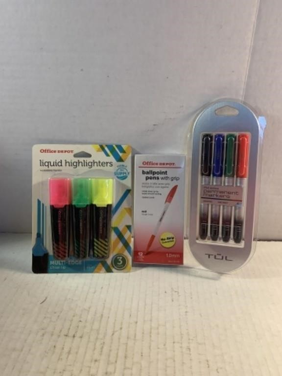 Office supply lot