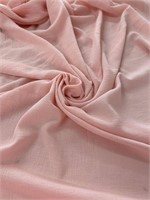 $13  Cotton Gauze Fabric - 51Wide  1Yard (Blush)