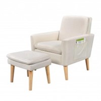 Sofa Chair with Ottoman