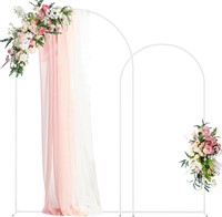 $70  8FT  6.6FT Wokceer Wedding Arch Backdrop Stan