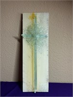 Mary Hong Signed Clear Cross