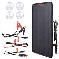 18 volt solar charge panel car, boat, tractor