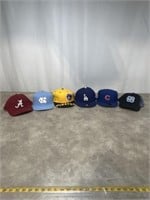 Assortment of mostly New Era 59Fifty hats, total
