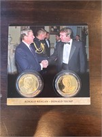 2020 Reagan Trump Commemorative coin Set