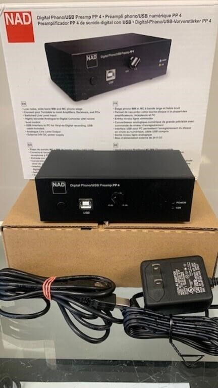 NAD PP 4 Digital Phono Preamplifier with USB