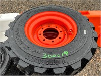 QTY4 12-16.5 Tires/Wheels for Bobcat