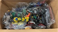Box of loose Marvel/DC Action figures and