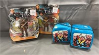 Thor Heimdall Deluxe figures and foam dice