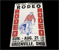 Vintage Rodeo Poster