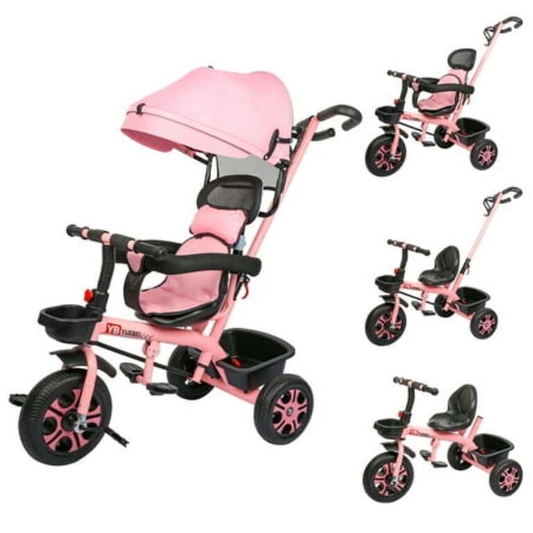 B808 Bee Baby Stroller Tricycle with Large