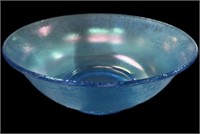 3.5 x 9.5 “ Blue Imperial Glass Bowl