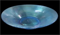 Imperial Blue Stretch Glass Bowl