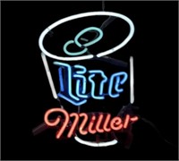 Neon Miller Lite Sign