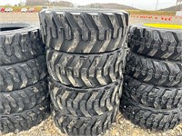 QTY 4 12-16.5 Tires- NO RESERVE