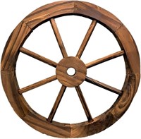 C6324  BestGiftEver Wood Wagon Wheel 15.75" Wall D