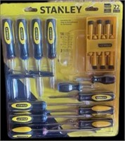Stanley 22 Pc Screwdriver Set Retail 35-$38.99