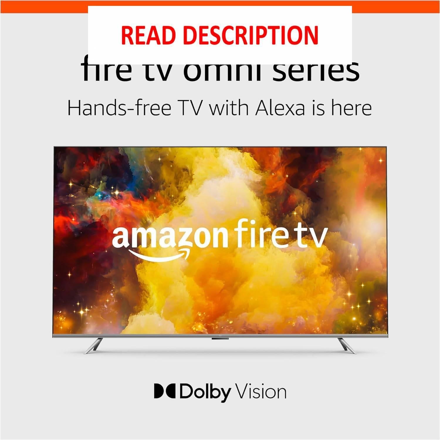 65 Amazon Fire TV Omni Series 4K UHD 65-inch