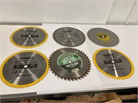 6. - 10” Saw Blades Assorted