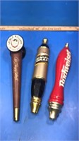 Beer tap handles   Budweiser ,Killans,Miller (3)