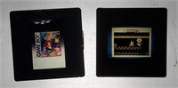 2 Gameboy Slides - Little Mermaid, Mega Man 2