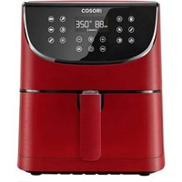 Cosori Air Fryer 5.8QT 11 Presets  1700W  Red