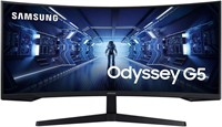 Samsung 34 Odyssey G5  UWQHD  Black