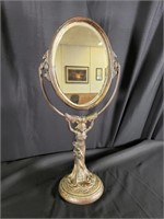 Art Nouveau Bronze Mirror