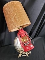 Vintage Lantern Wall Sconce - 16"