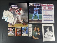 Scott Spiezio Autographed Baseball Memorabilia