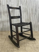 Antique Colonial Childs Rocking Chair
